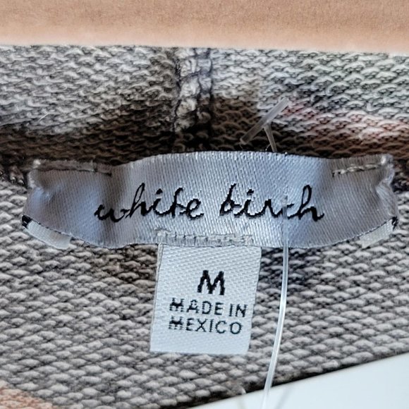 White Birch Gray Orange Top Women Sz M NWT - Picture 3 of 9